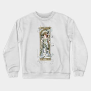 Art Nouveau Lady No. 2 Crewneck Sweatshirt